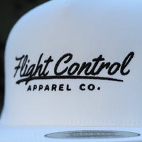 White Logo Hat