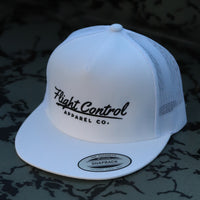 White Logo Hat