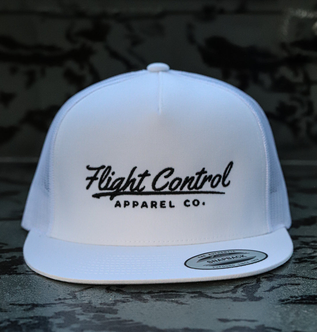 White Logo Hat