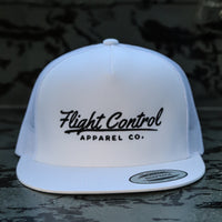 White Logo Hat