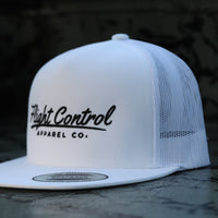 White Logo Hat