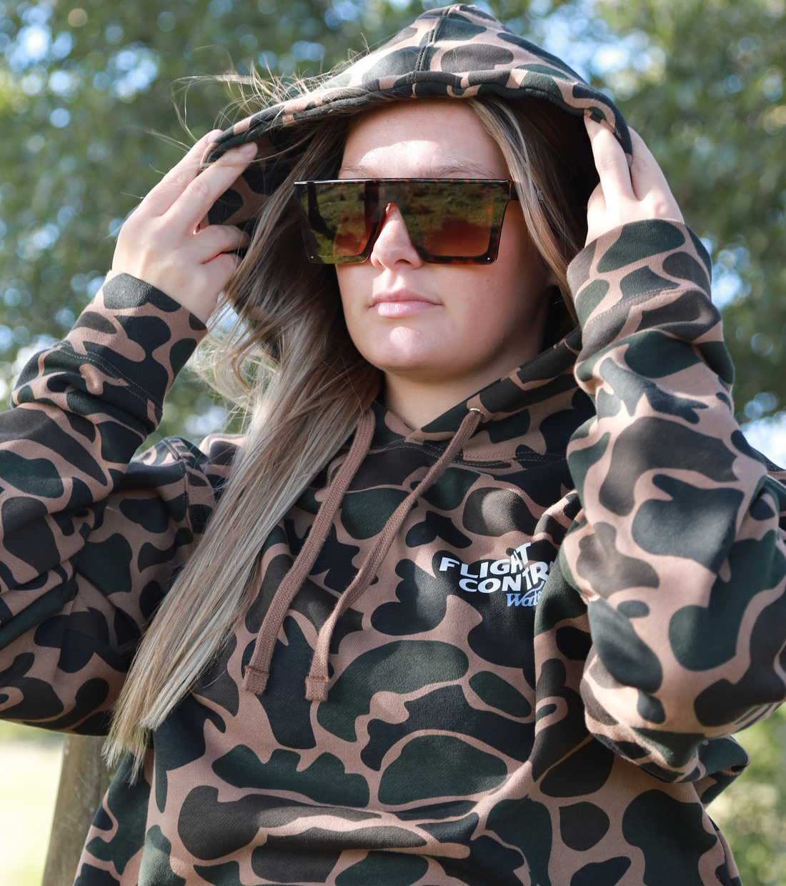 FC Duck Camo Hoodie Flight Control Waterfowl