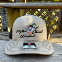 Khaki/coffee mallard hat