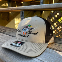 Khaki/coffee mallard hat